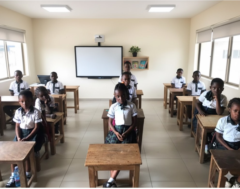 Primary school classroom
