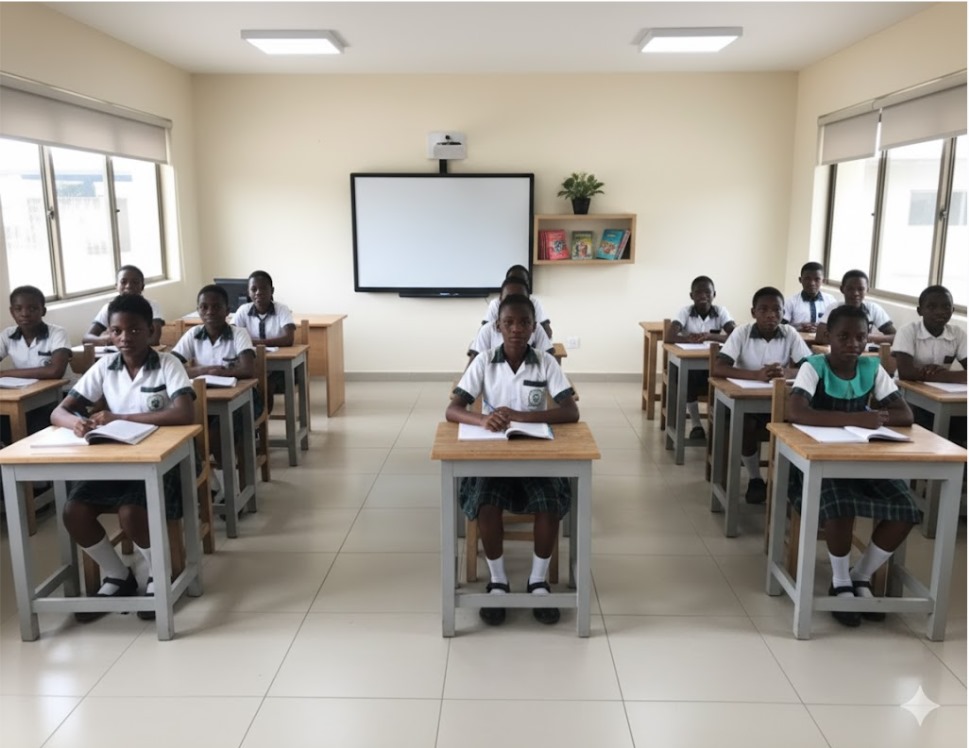 Junior High School classroom